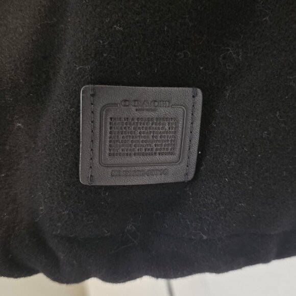 COACH Leather And Wool Varsity Jacket - Picture 10 of 16